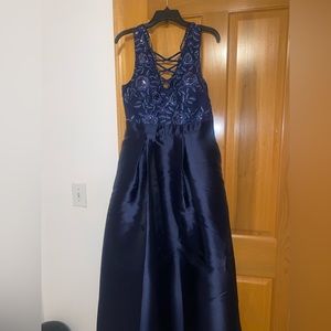 Royal Blue Gown